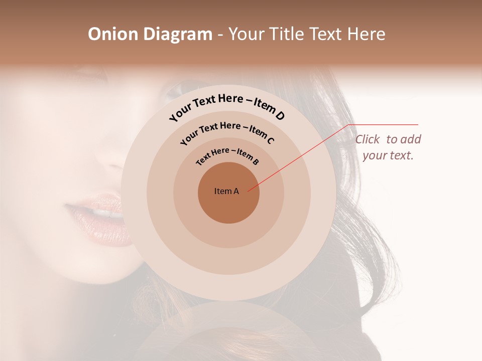 Jewellery Isolated On White Pretty PowerPoint Template