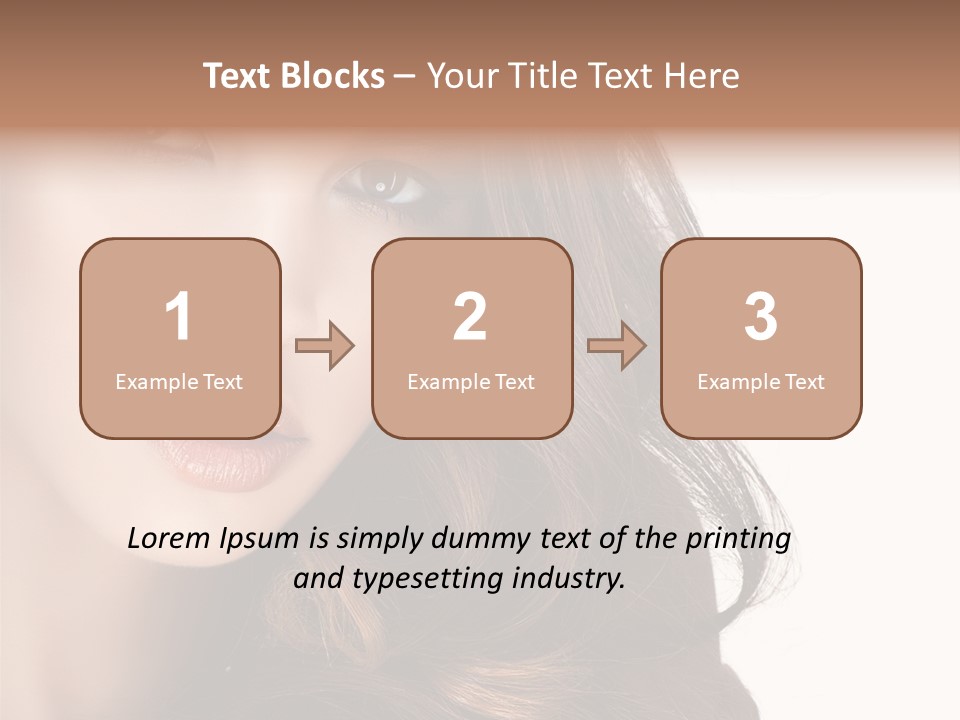 Jewellery Isolated On White Pretty PowerPoint Template