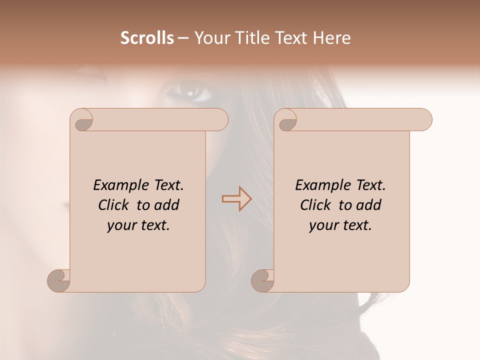 Jewellery Isolated On White Pretty PowerPoint Template