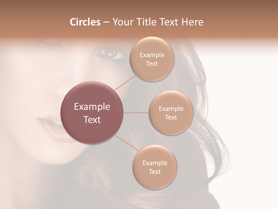 Jewellery Isolated On White Pretty PowerPoint Template