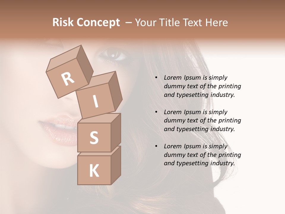 Jewellery Isolated On White Pretty PowerPoint Template