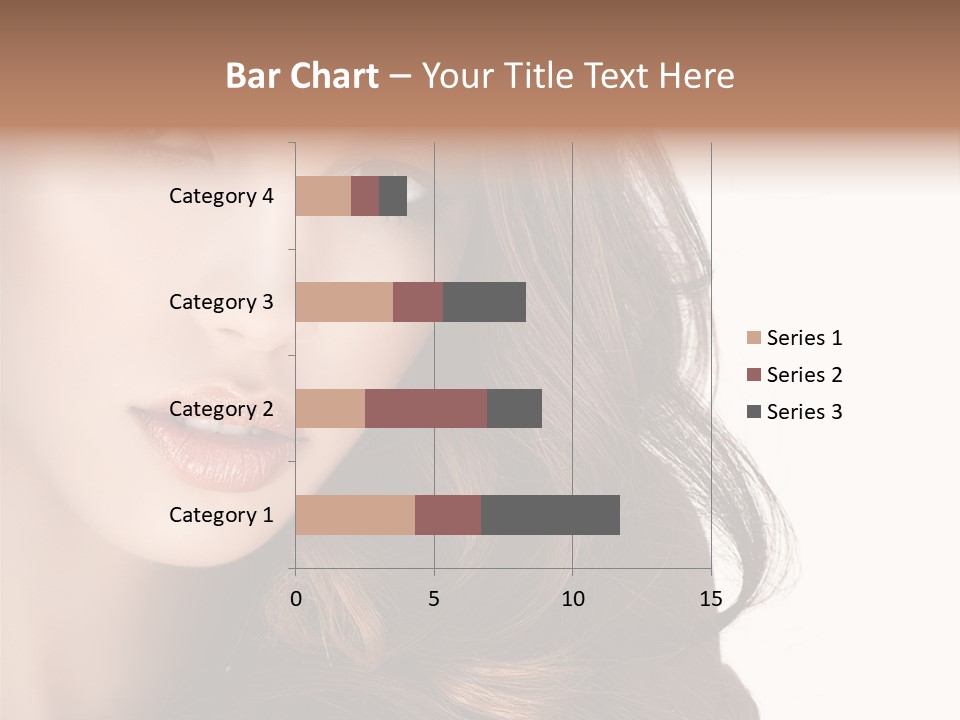 Jewellery Isolated On White Pretty PowerPoint Template