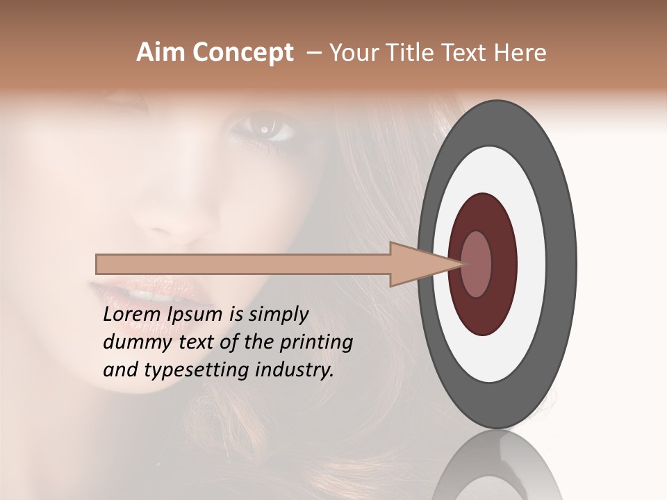 Jewellery Isolated On White Pretty PowerPoint Template