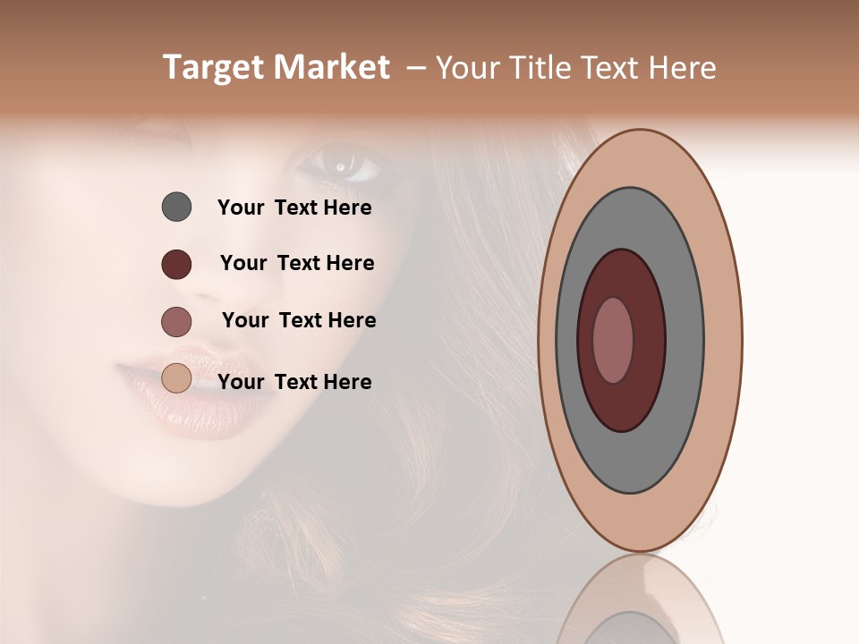 Jewellery Isolated On White Pretty PowerPoint Template