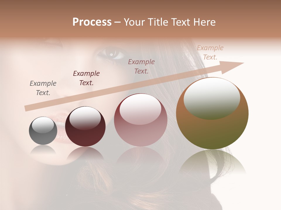 Jewellery Isolated On White Pretty PowerPoint Template