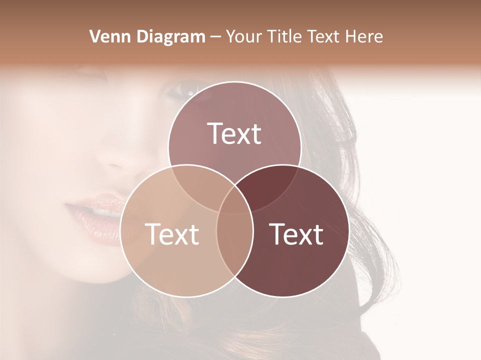 Jewellery Isolated On White Pretty PowerPoint Template