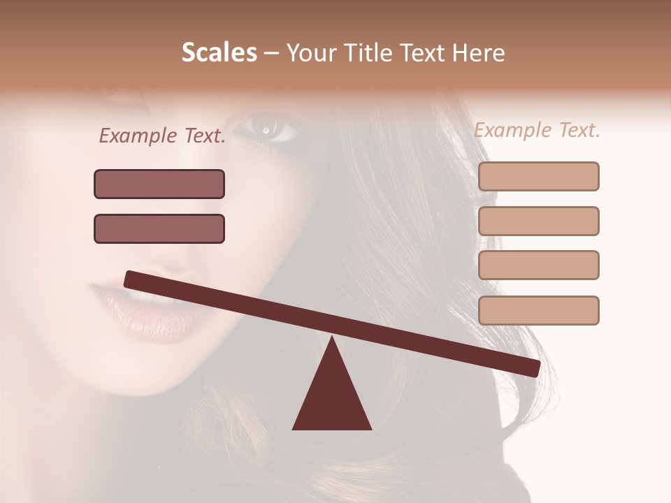 Jewellery Isolated On White Pretty PowerPoint Template