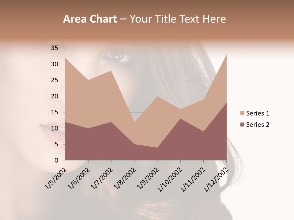 Jewellery Isolated On White Pretty PowerPoint Template