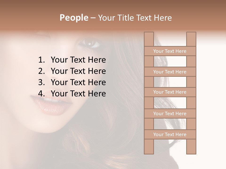 Jewellery Isolated On White Pretty PowerPoint Template