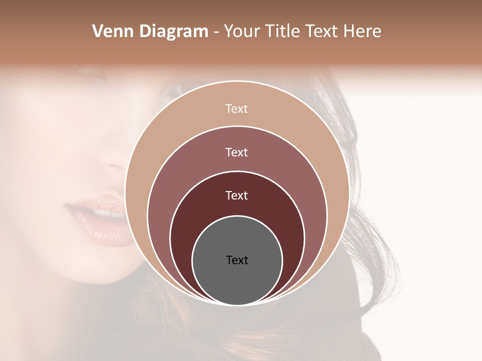 Jewellery Isolated On White Pretty PowerPoint Template