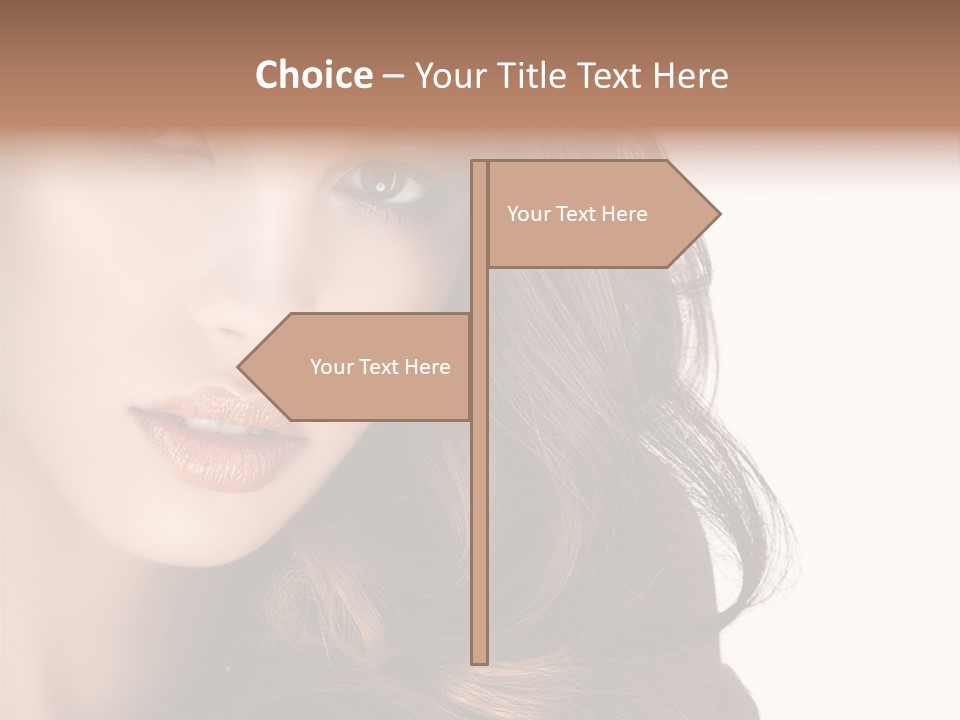 Jewellery Isolated On White Pretty PowerPoint Template