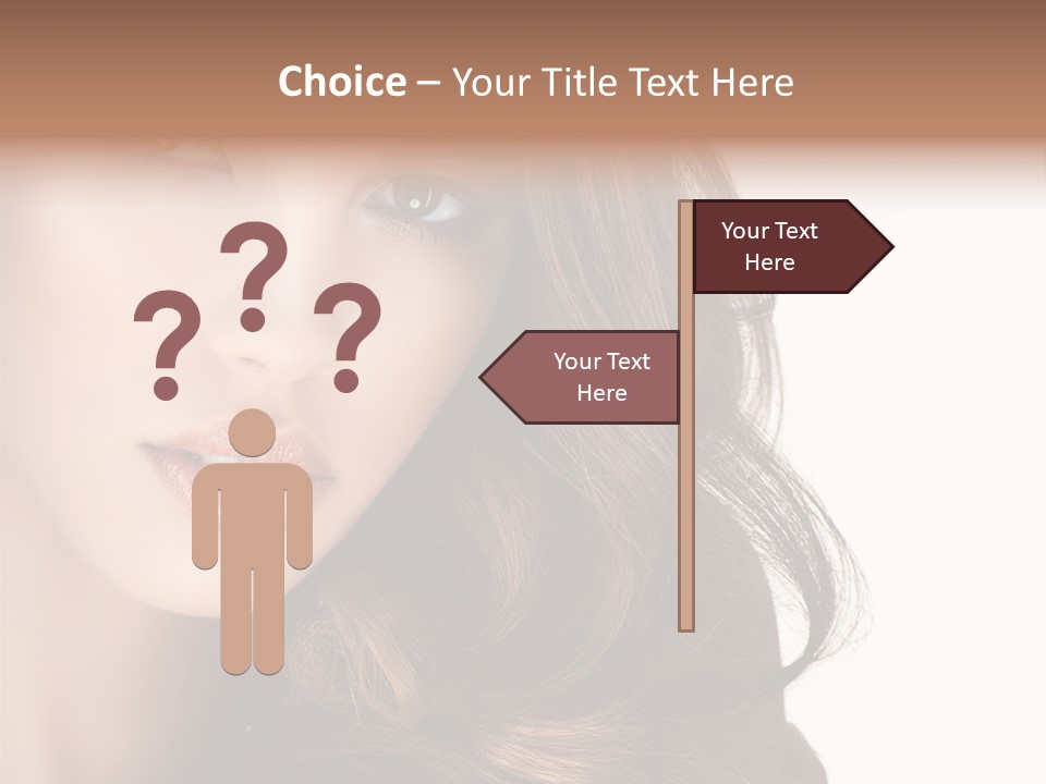 Jewellery Isolated On White Pretty PowerPoint Template