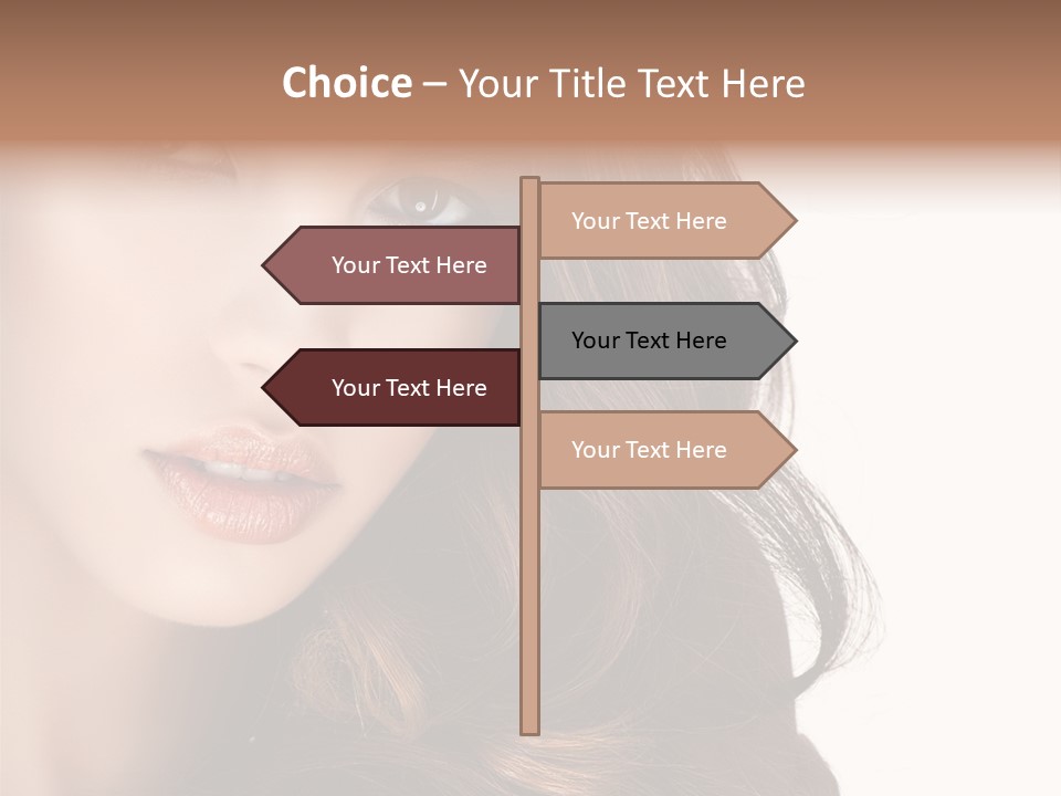 Jewellery Isolated On White Pretty PowerPoint Template