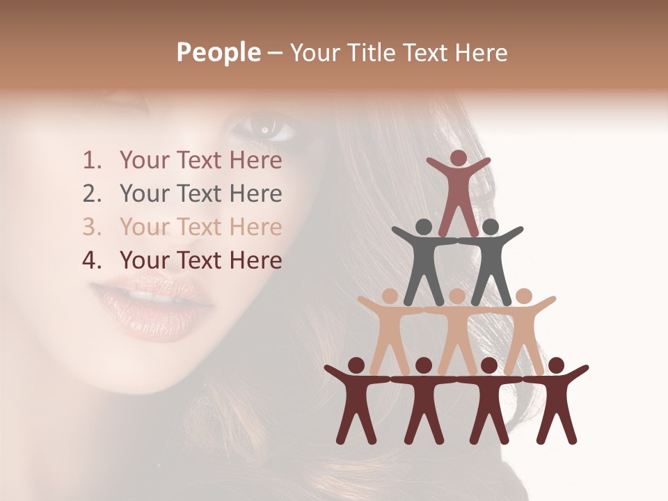 Jewellery Isolated On White Pretty PowerPoint Template