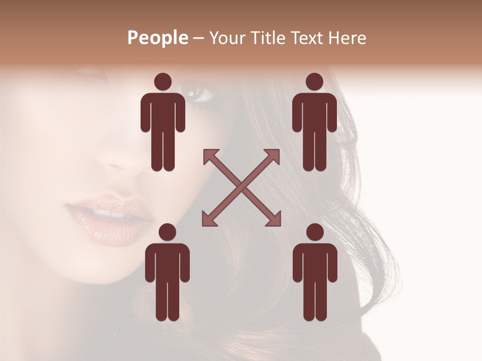 Jewellery Isolated On White Pretty PowerPoint Template