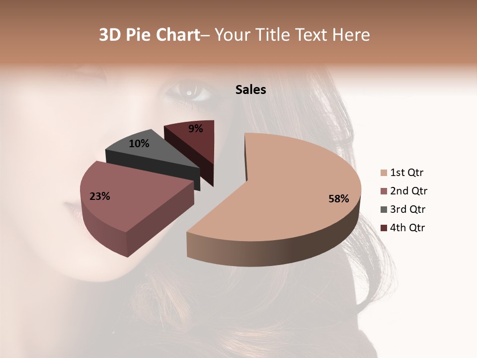 Jewellery Isolated On White Pretty PowerPoint Template