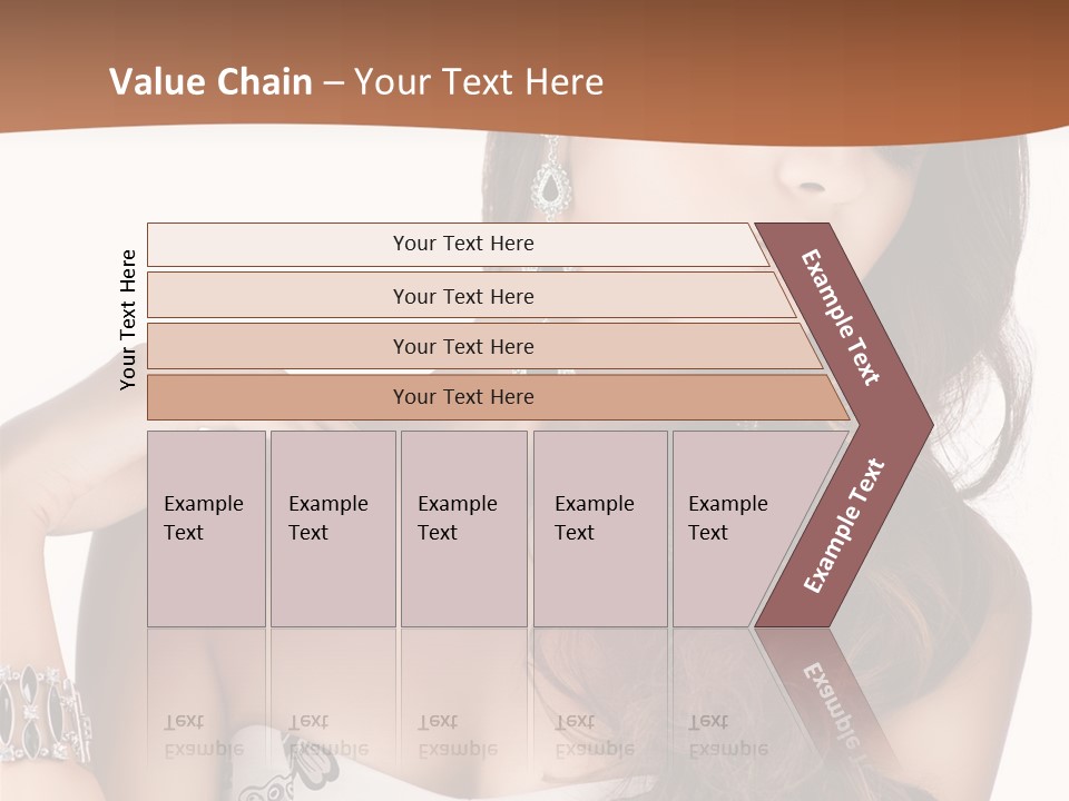 Female Portrait  PowerPoint Template