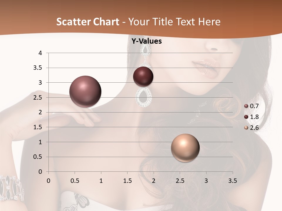 Female Portrait  PowerPoint Template