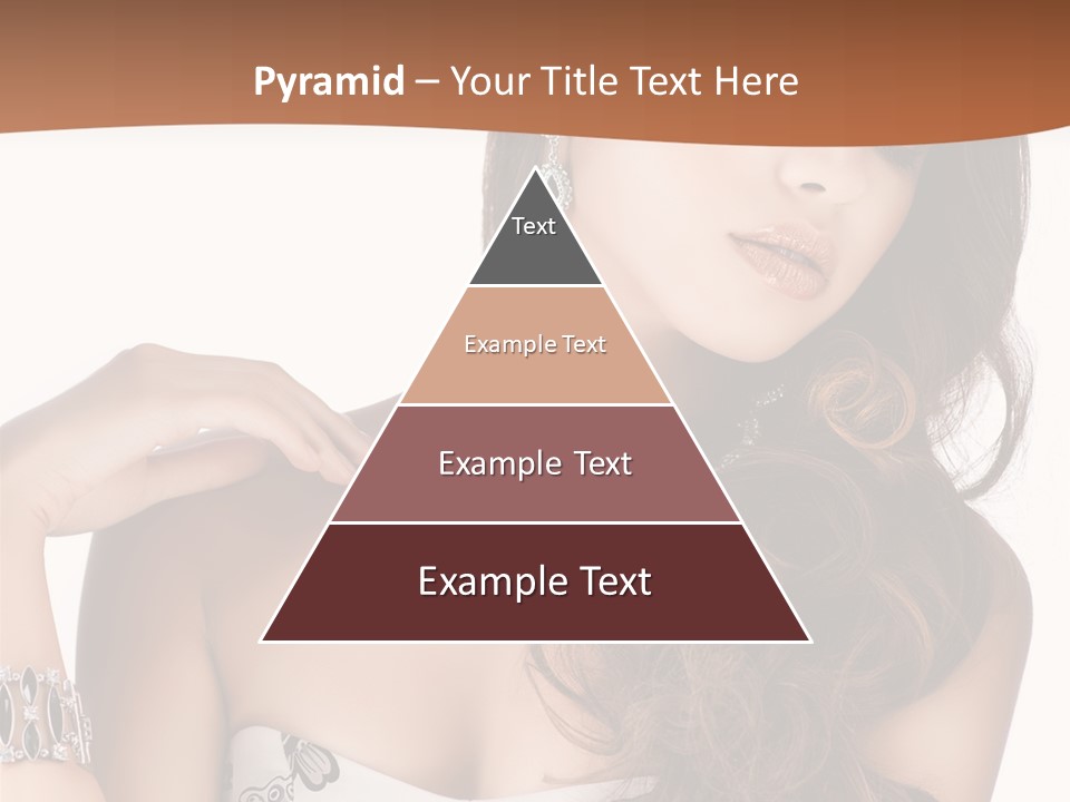 Female Portrait  PowerPoint Template