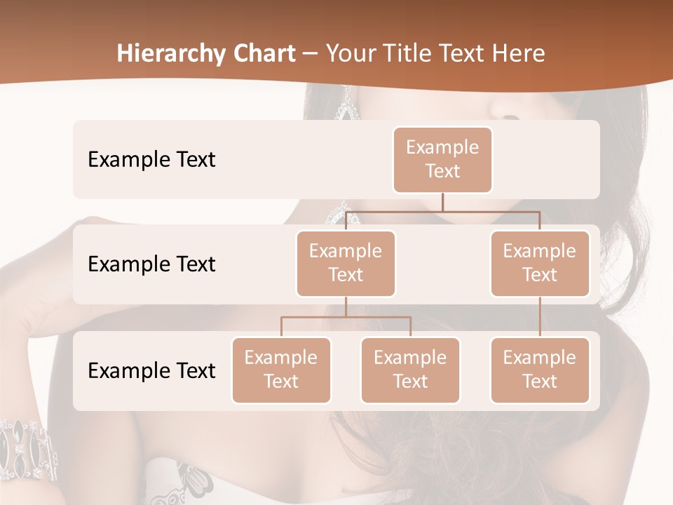 Female Portrait  PowerPoint Template
