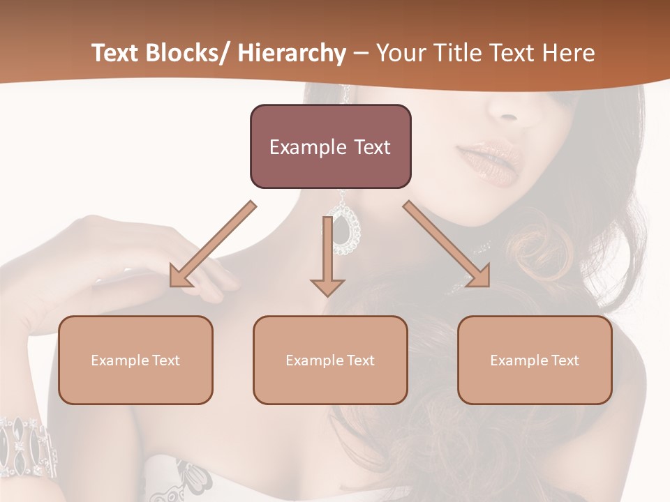 Female Portrait  PowerPoint Template