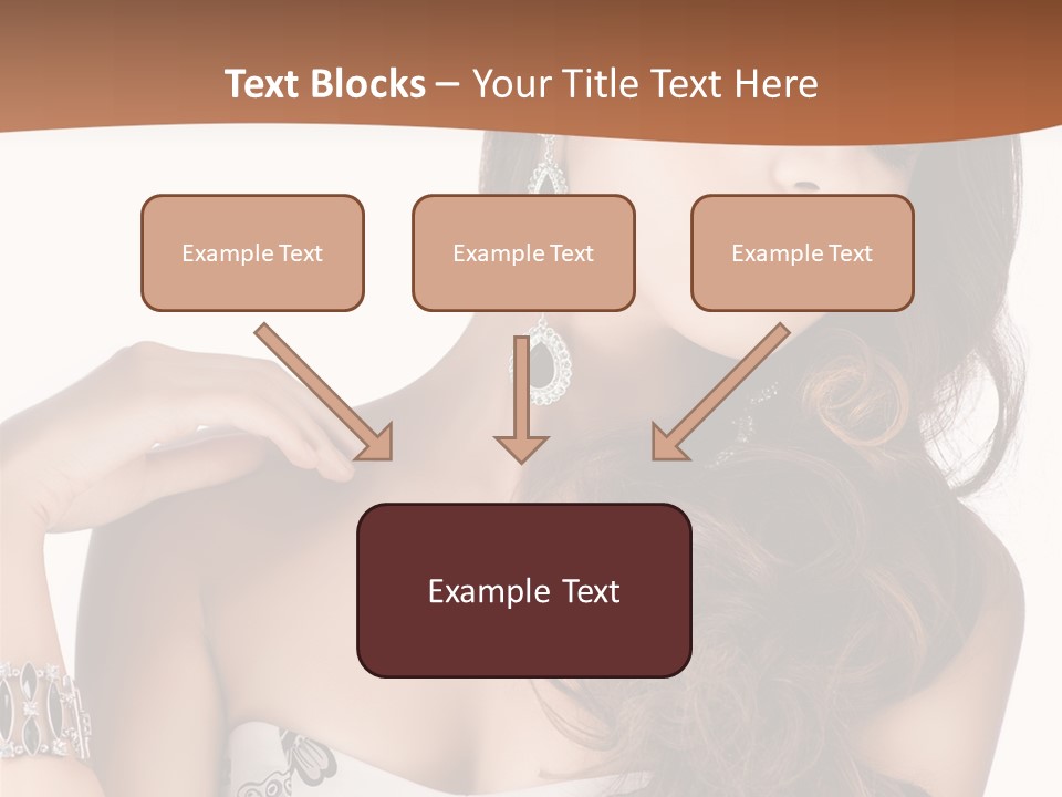 Female Portrait  PowerPoint Template