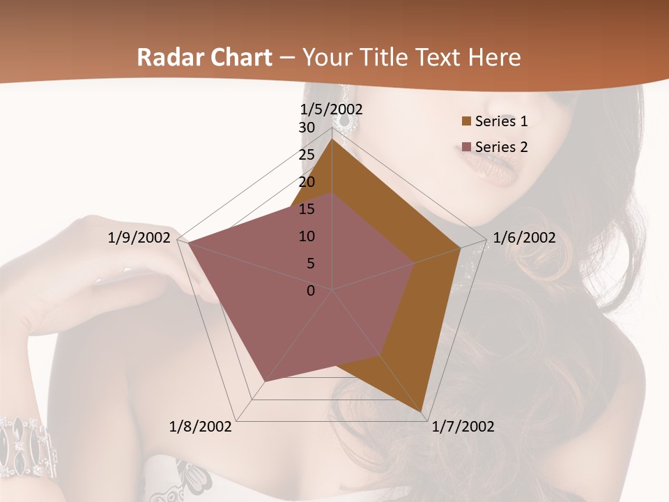 Female Portrait  PowerPoint Template