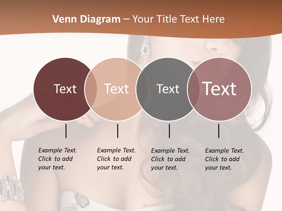 Female Portrait  PowerPoint Template