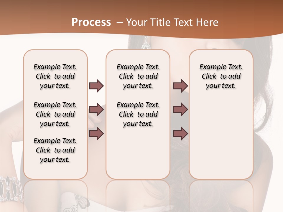 Female Portrait  PowerPoint Template