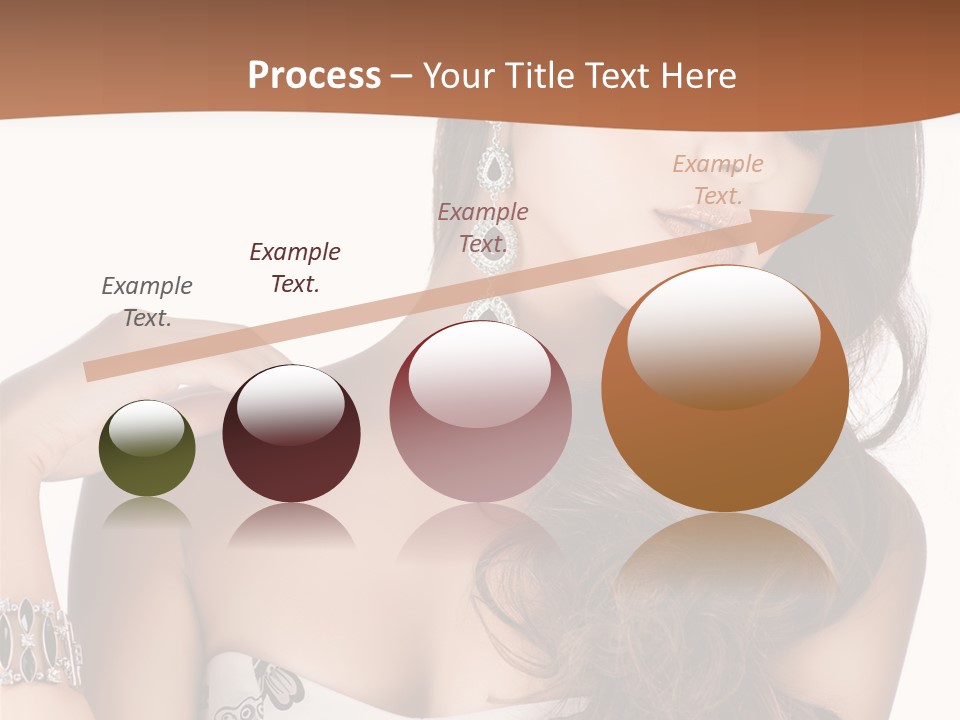 Female Portrait  PowerPoint Template