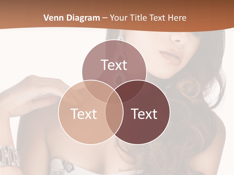 Female Portrait  PowerPoint Template