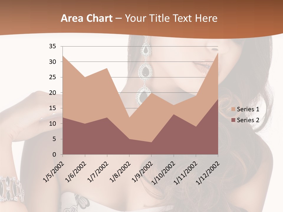 Female Portrait  PowerPoint Template