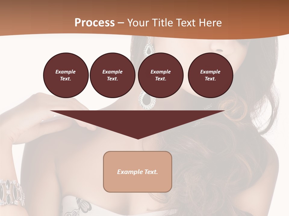 Female Portrait  PowerPoint Template