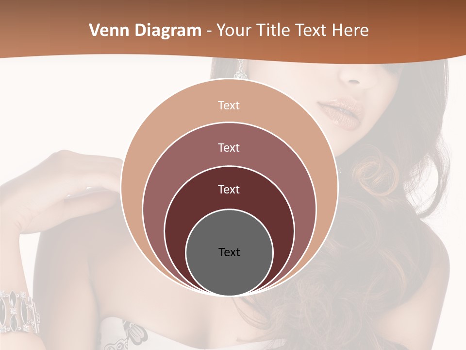 Female Portrait  PowerPoint Template