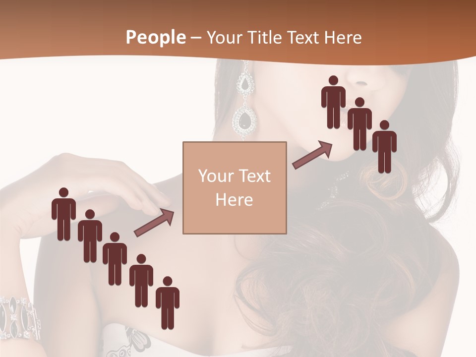 Female Portrait  PowerPoint Template