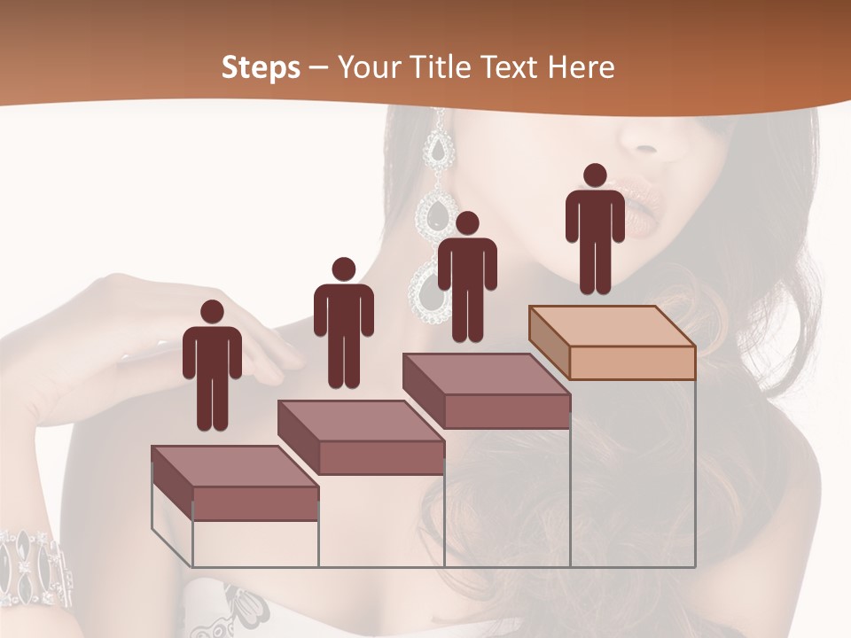 Female Portrait  PowerPoint Template