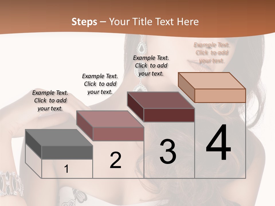 Female Portrait  PowerPoint Template