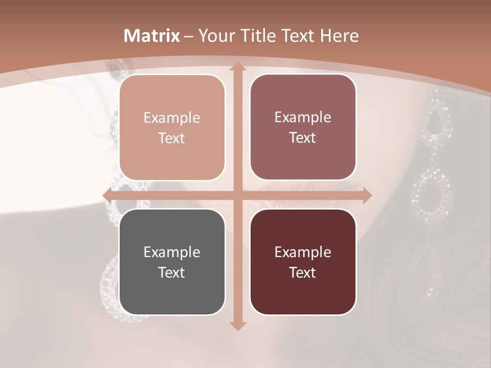 Young Bijouterie Girl PowerPoint Template