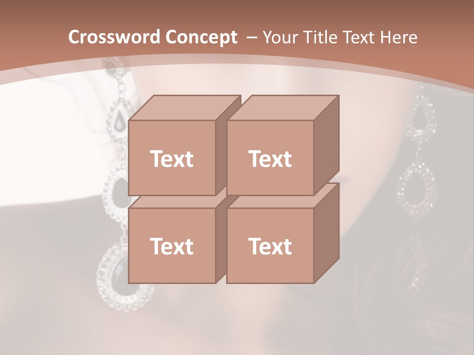 Young Bijouterie Girl PowerPoint Template