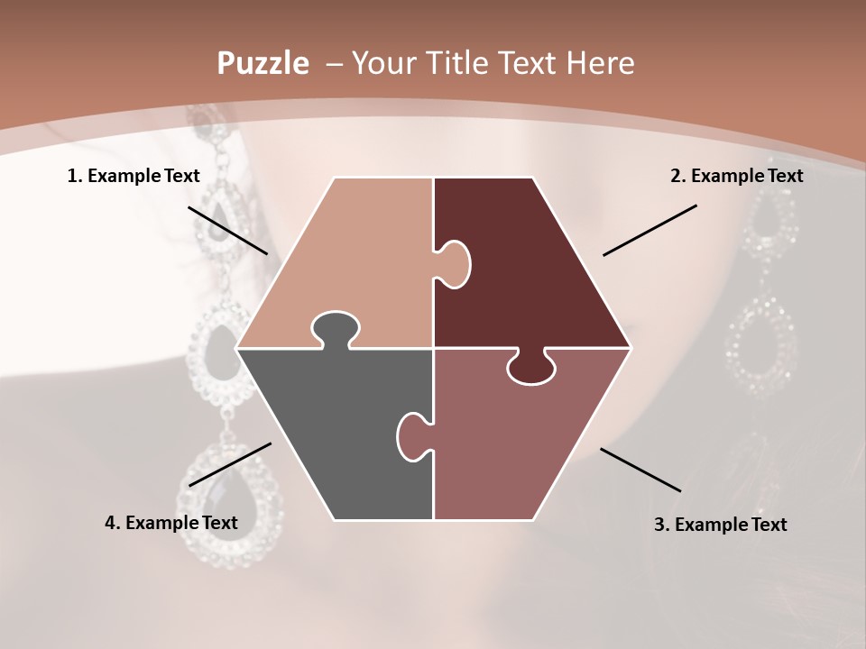 Young Bijouterie Girl PowerPoint Template