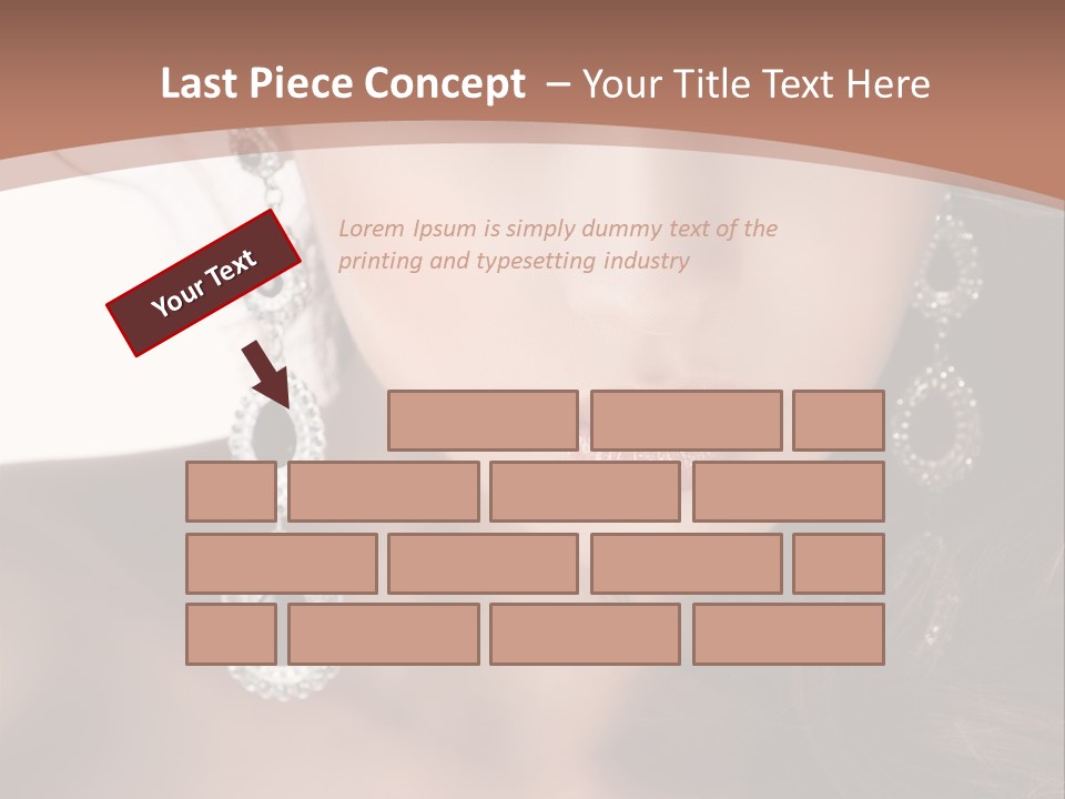 Young Bijouterie Girl PowerPoint Template