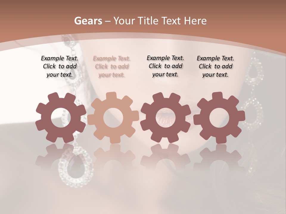 Young Bijouterie Girl PowerPoint Template