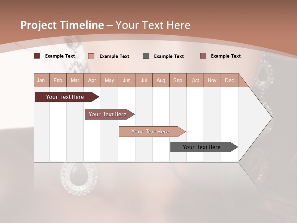 Young Bijouterie Girl PowerPoint Template