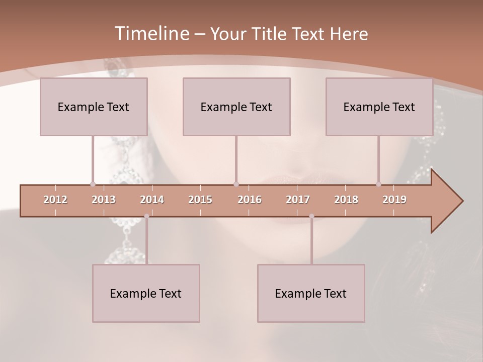 Young Bijouterie Girl PowerPoint Template