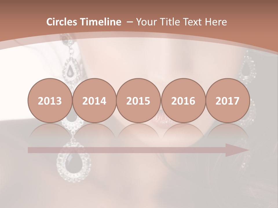 Young Bijouterie Girl PowerPoint Template