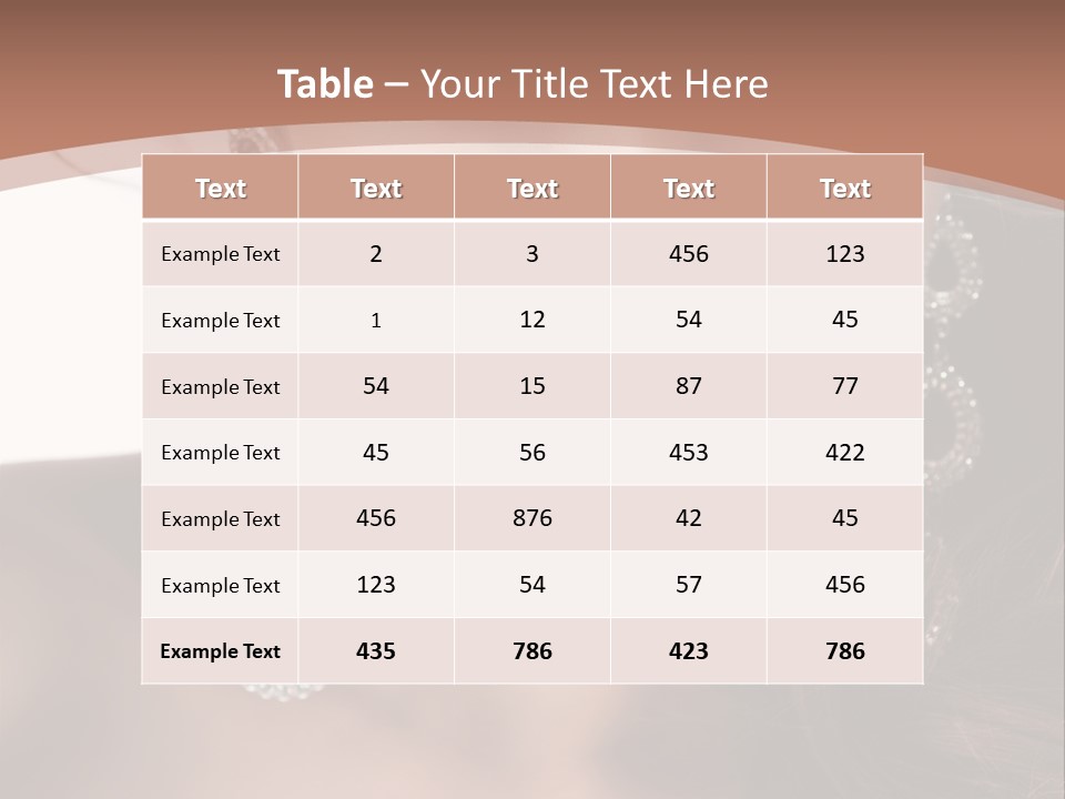 Young Bijouterie Girl PowerPoint Template