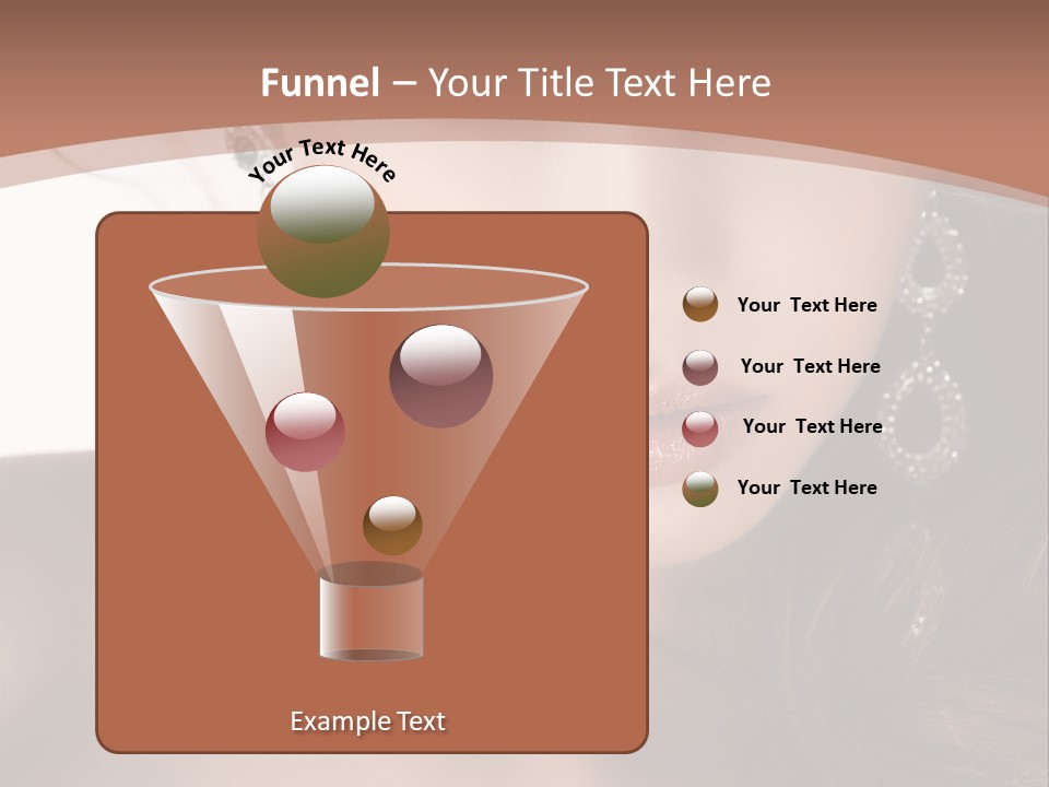 Young Bijouterie Girl PowerPoint Template