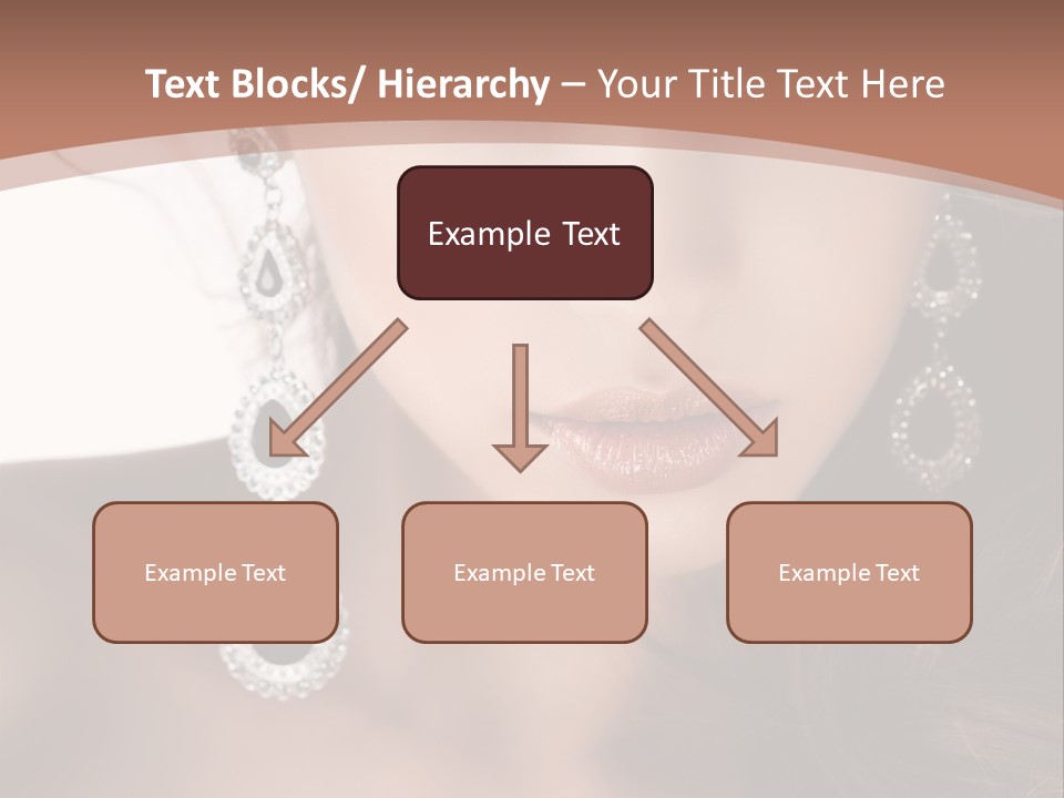 Young Bijouterie Girl PowerPoint Template