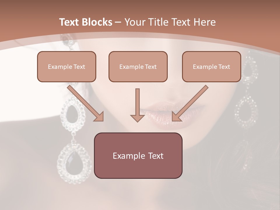 Young Bijouterie Girl PowerPoint Template