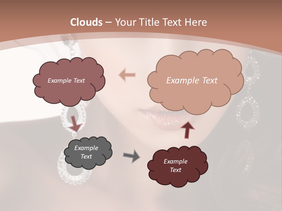 Young Bijouterie Girl PowerPoint Template